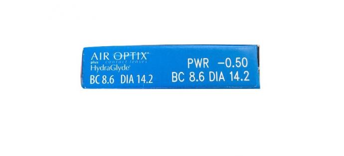 Air optix plus hydraglyde -0,50 - galeria zdjęć